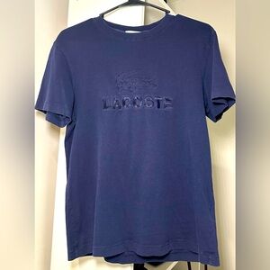 Lacoste Men Navy T Shirt